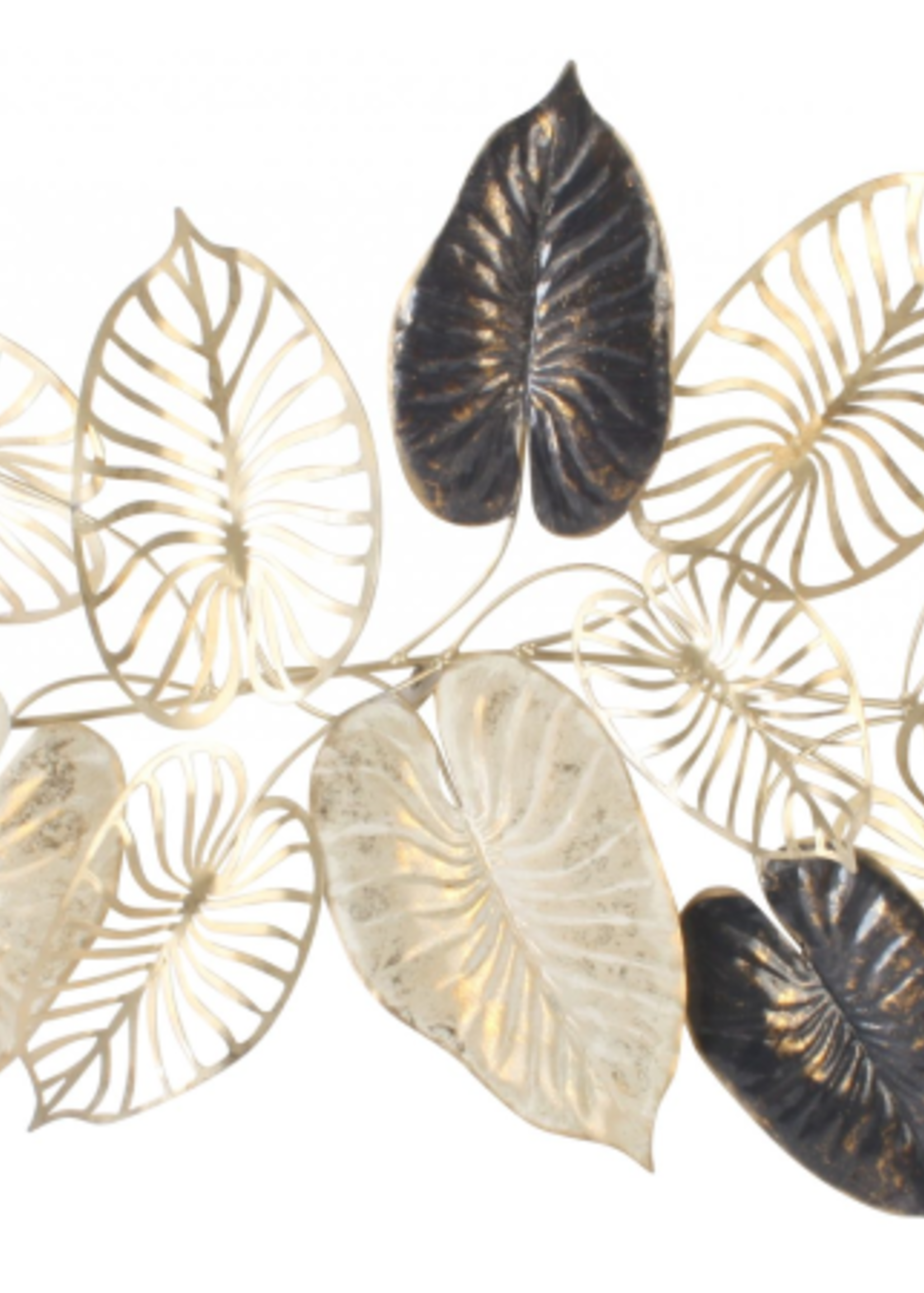 Metalen wanddecoratie Luxe