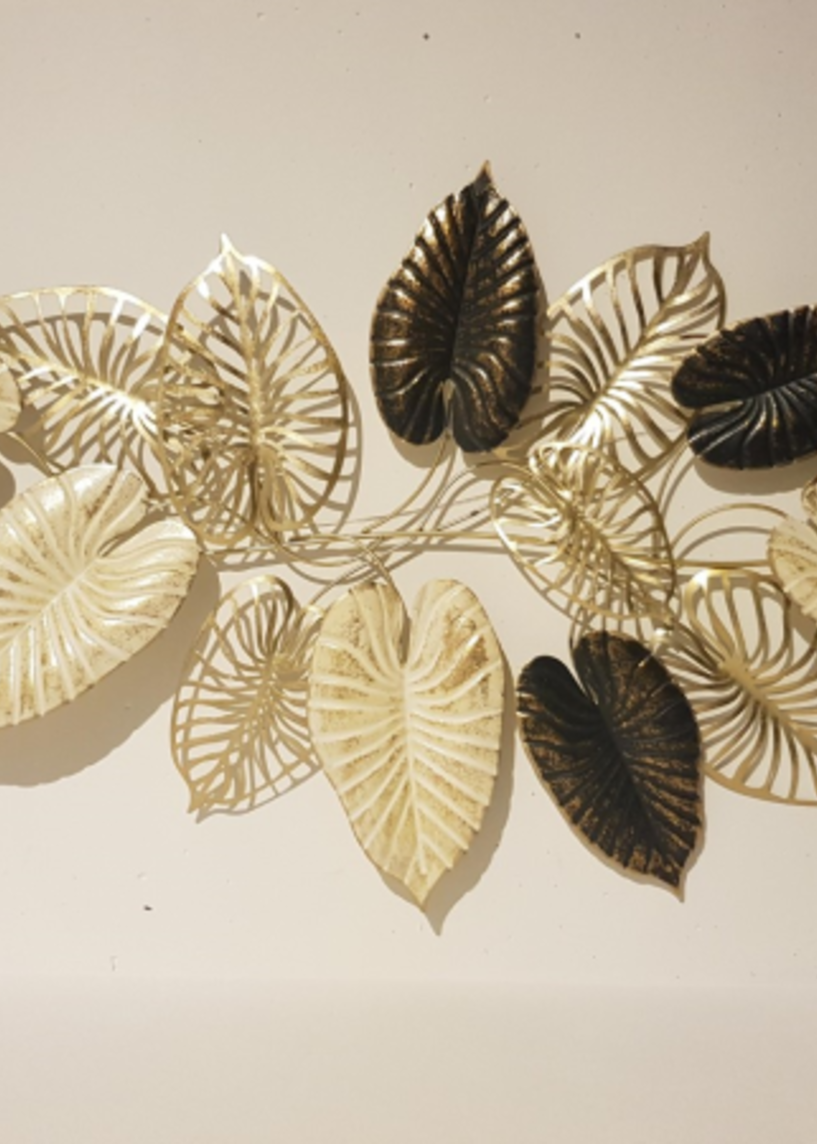 Metalen wanddecoratie Luxe