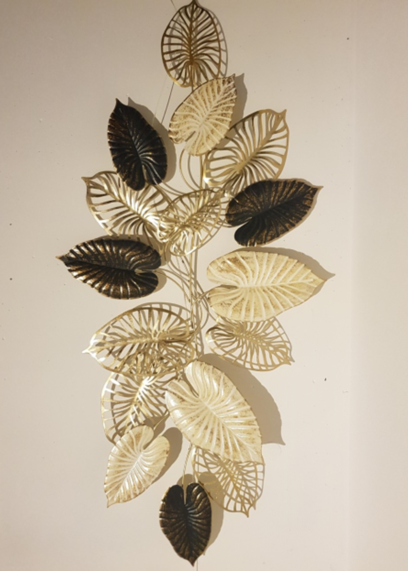 Metalen wanddecoratie Luxe