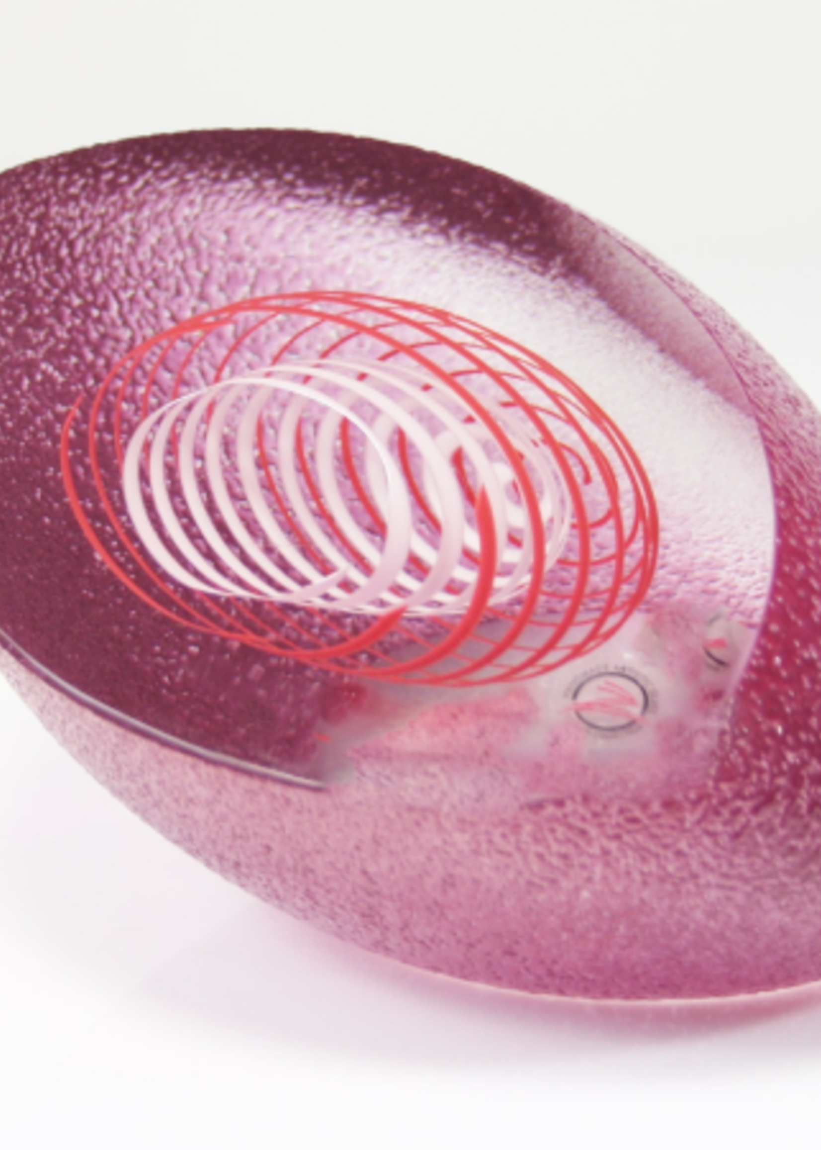 Roze Kristallen object met cilinder