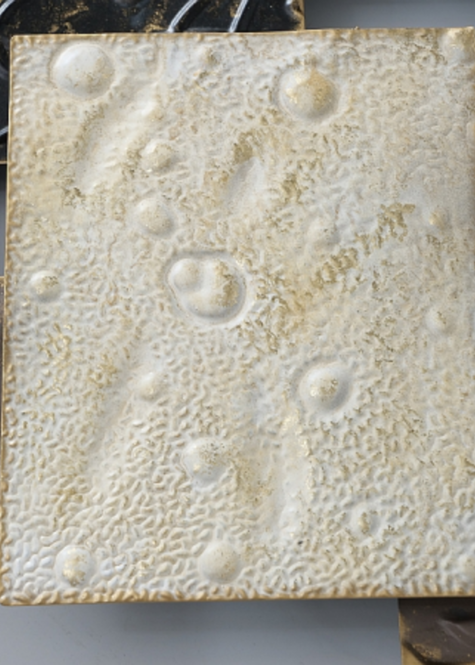 Metalen wanddecoratie Vierkanten