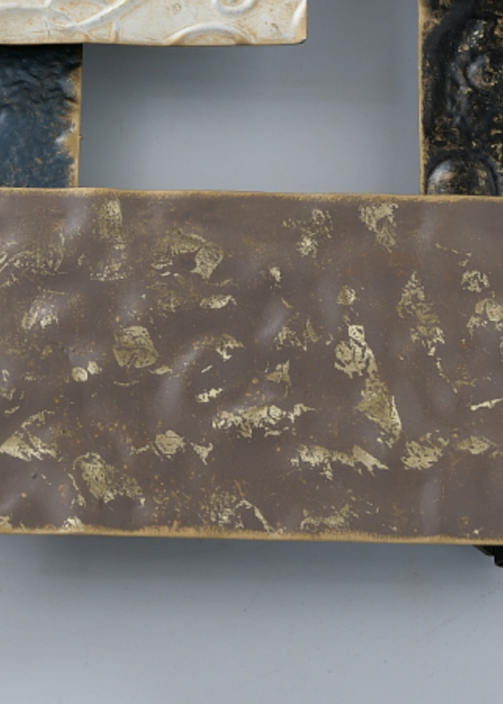 Metalen wanddecoratie Vierkanten