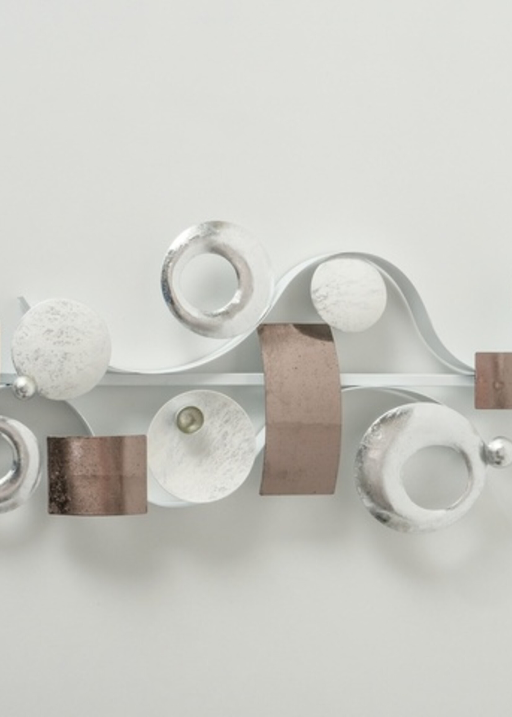 Metalen wanddecoratie Kalm