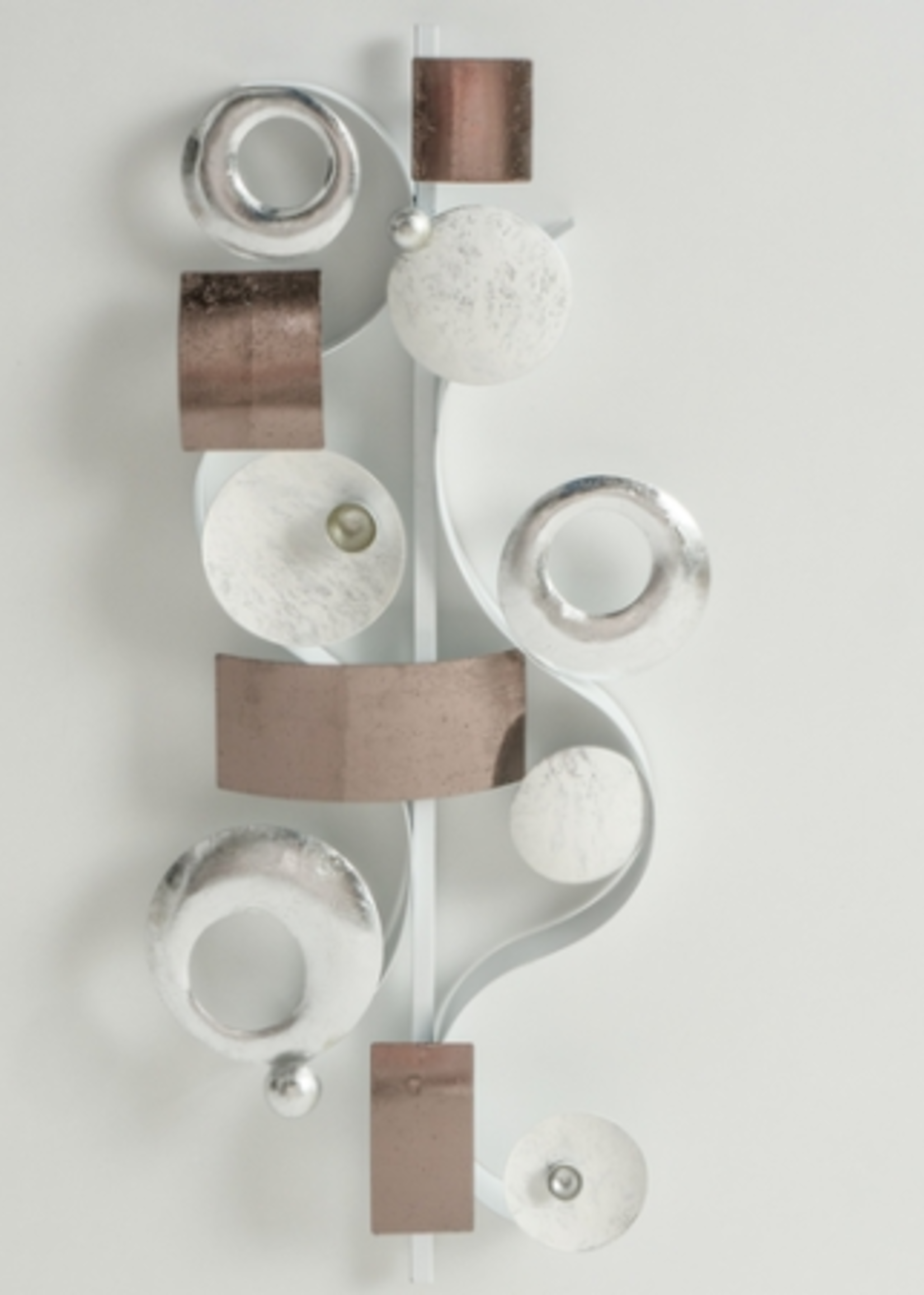 Metalen wanddecoratie Kalm