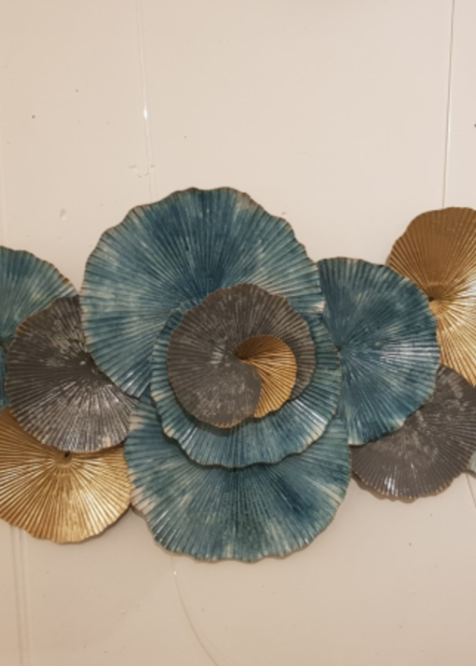 Metalen wanddecoratie Elisa