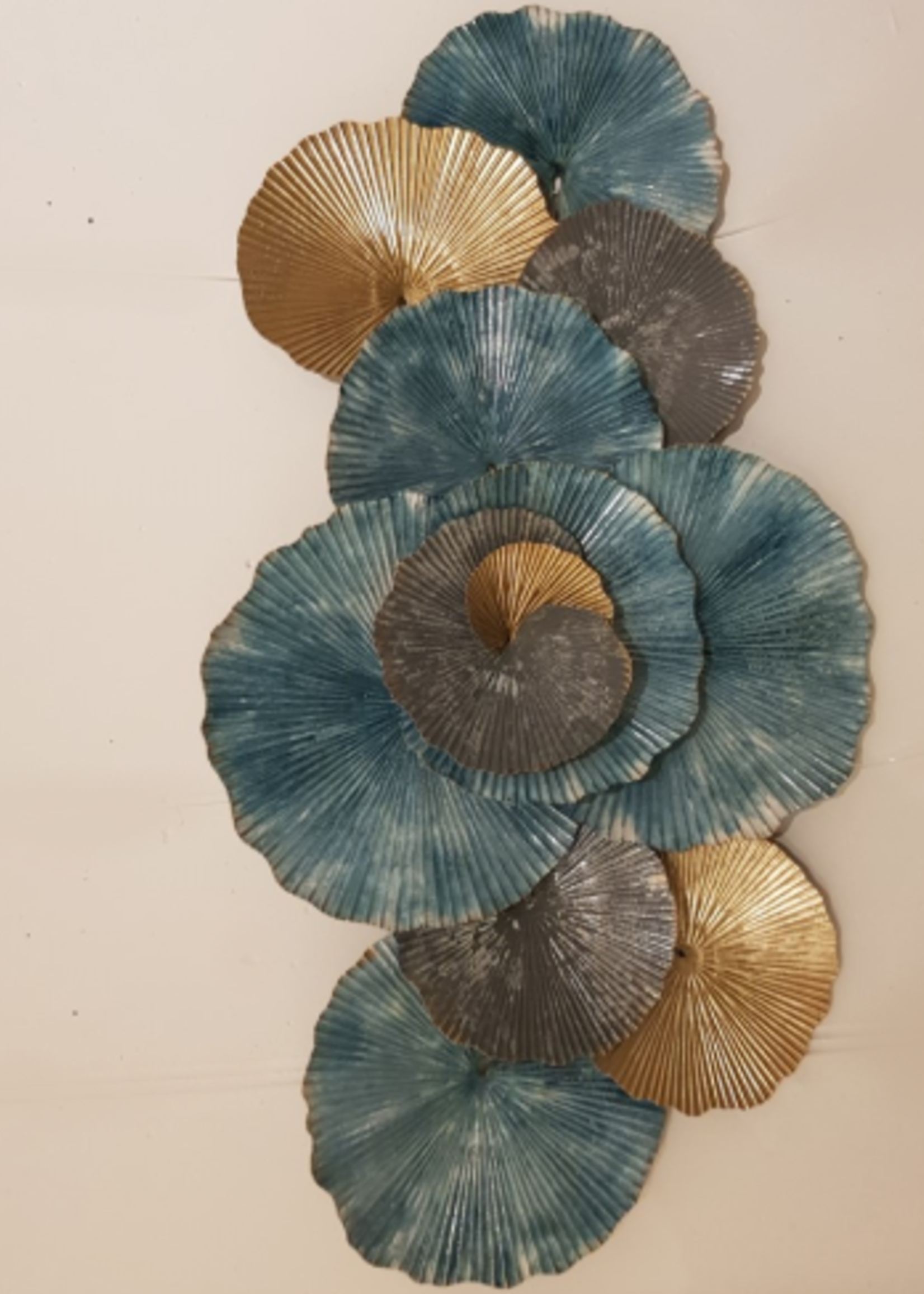 Metalen wanddecoratie Elisa