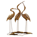 Metalen wanddecoratie Kraanvogels