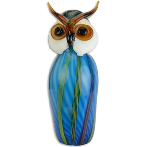 Glasdecoratie wise owl