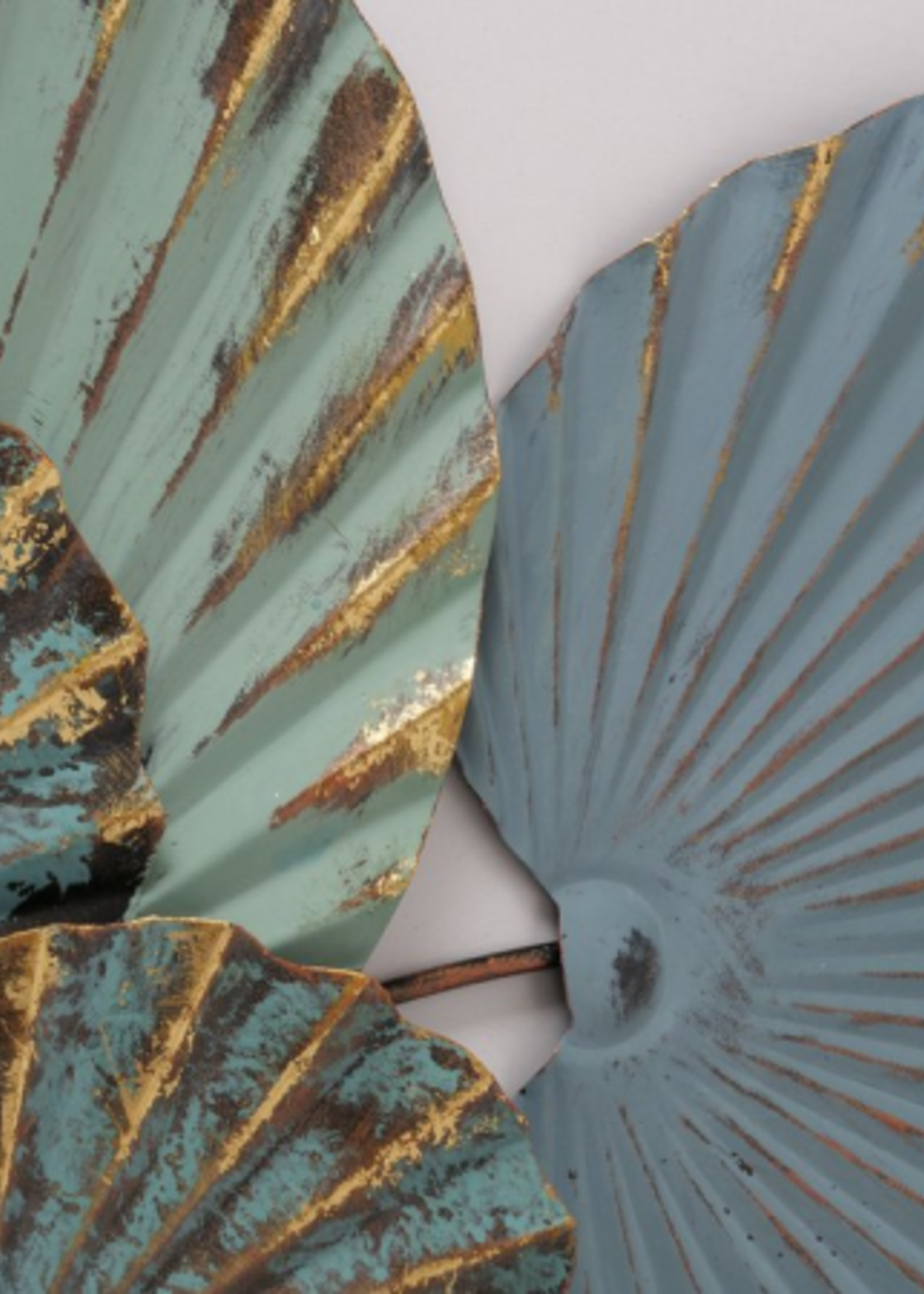 Metalen wanddecoratie mimas