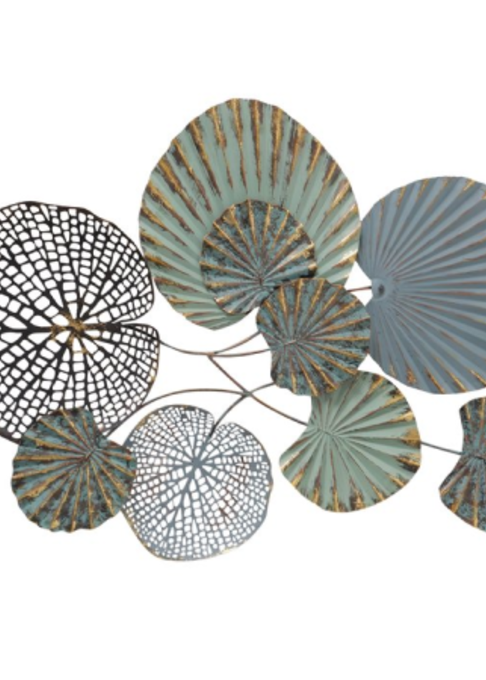 Metalen wanddecoratie mimas