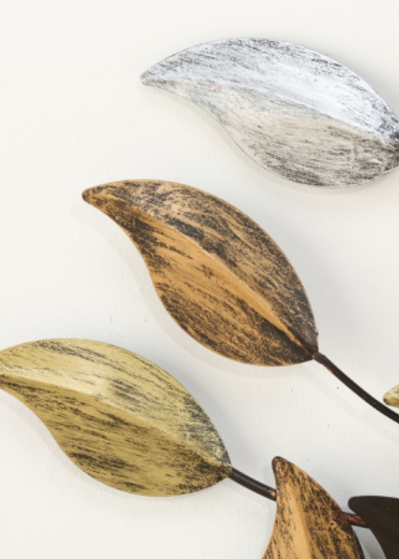 Metalen wanddecoratie  vintage Tree