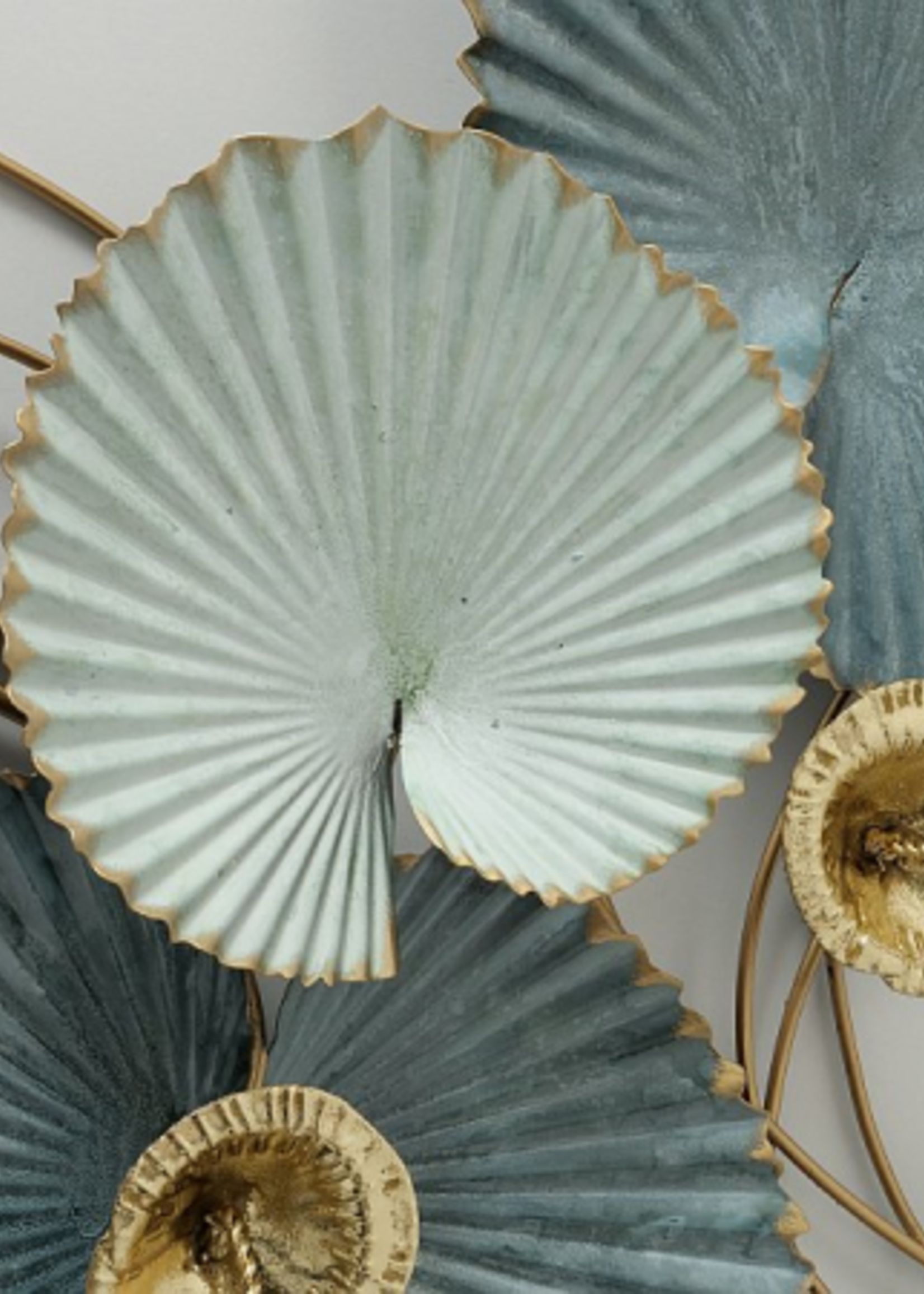 Metalen wanddecoratie  shiny