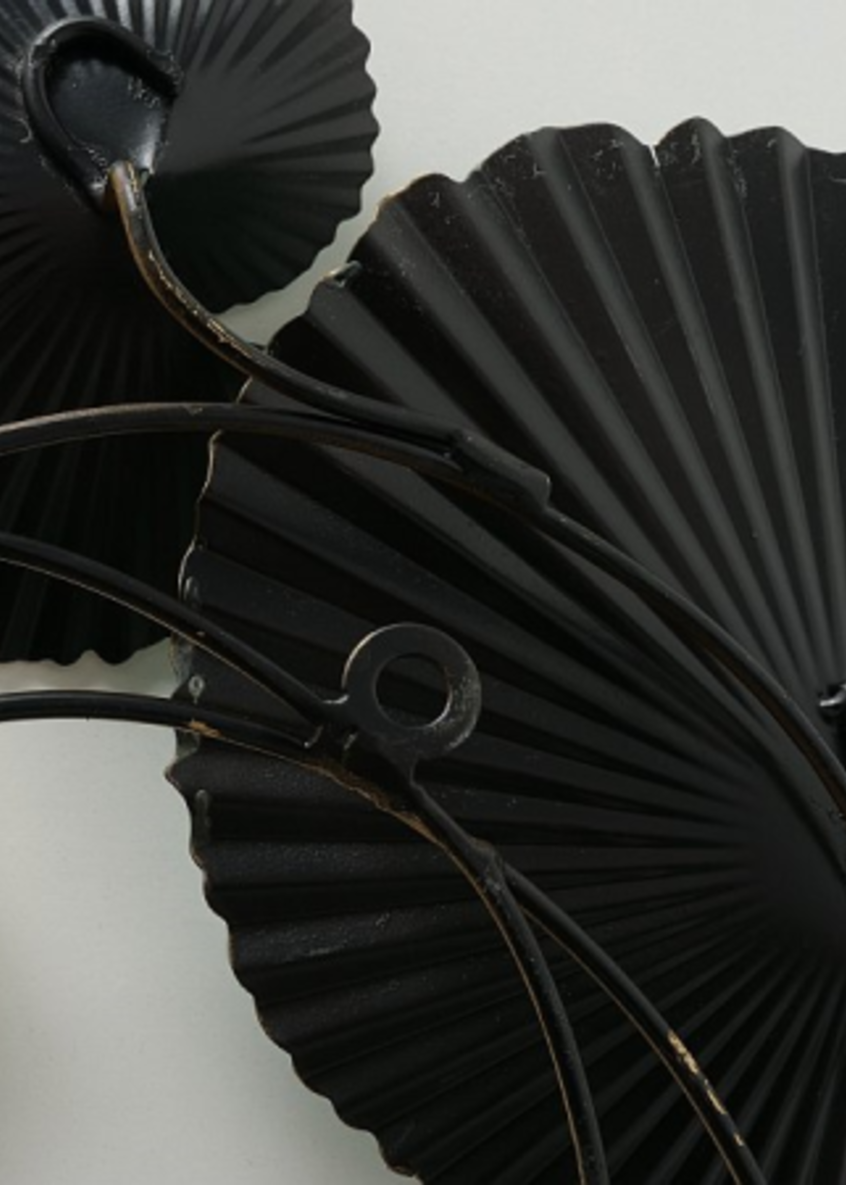 Metalen wanddecoratie  shiny