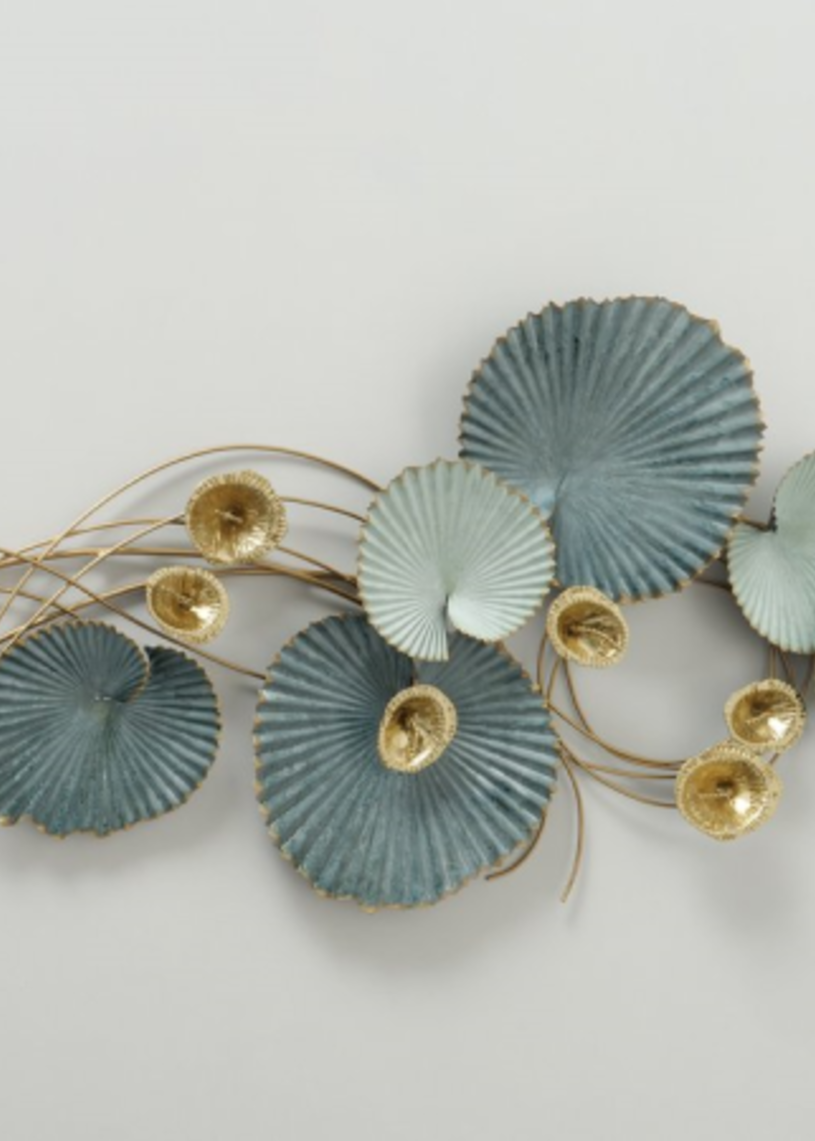 Metalen wanddecoratie  shiny