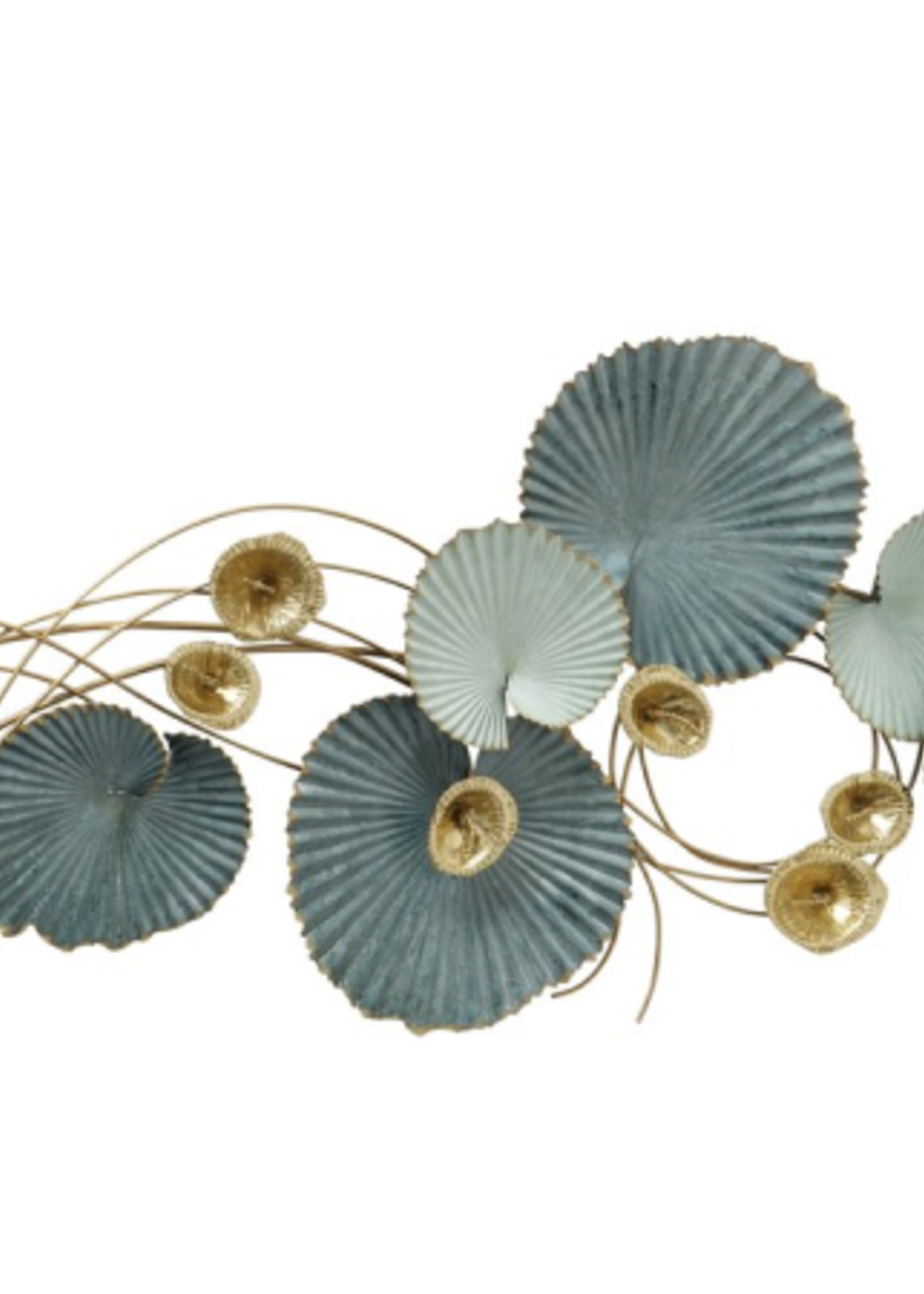 Metalen wanddecoratie  shiny