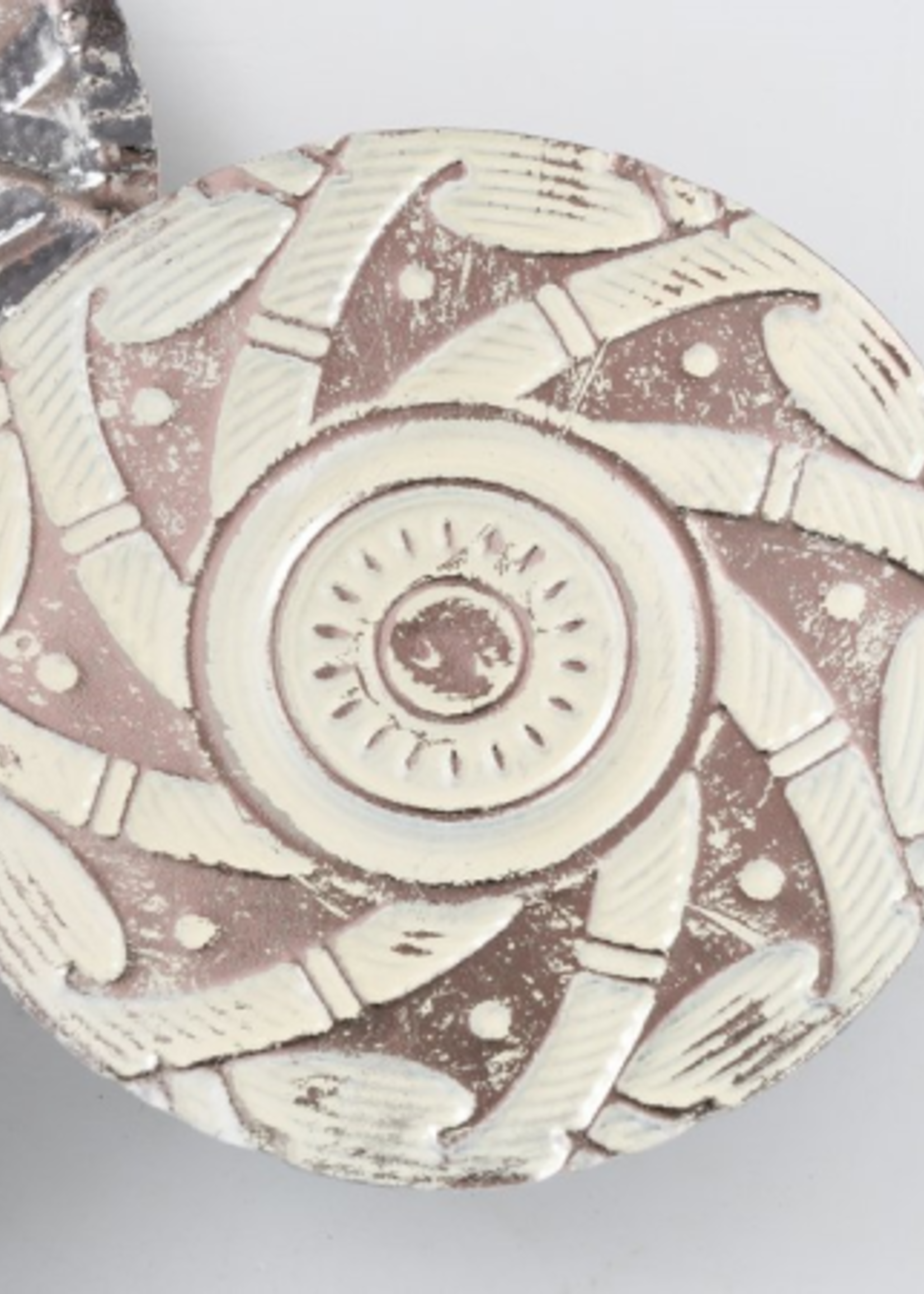 Metalen wanddecoratie  cirkels