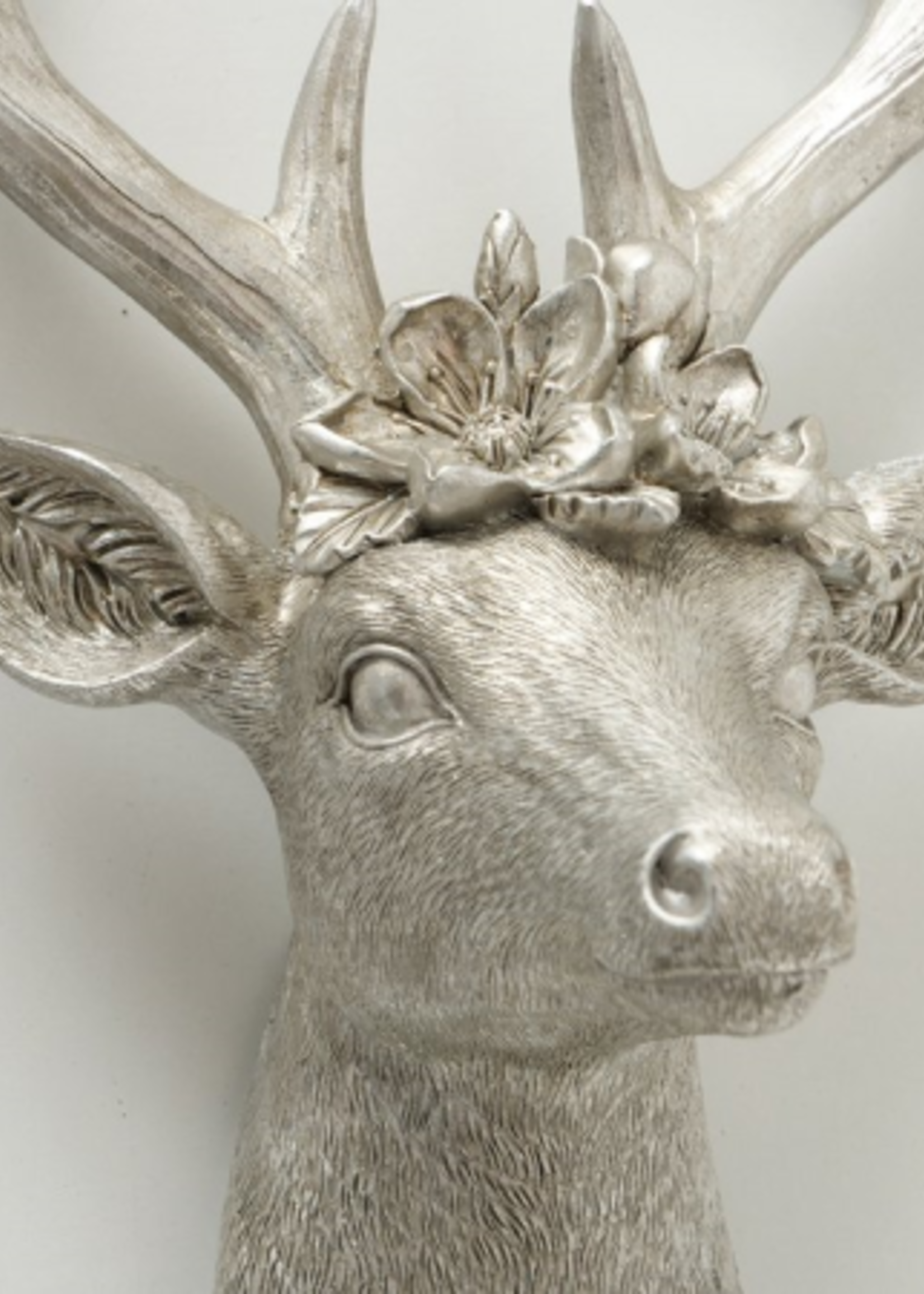 Wanddecoratie Hertenhoofd  vrouw