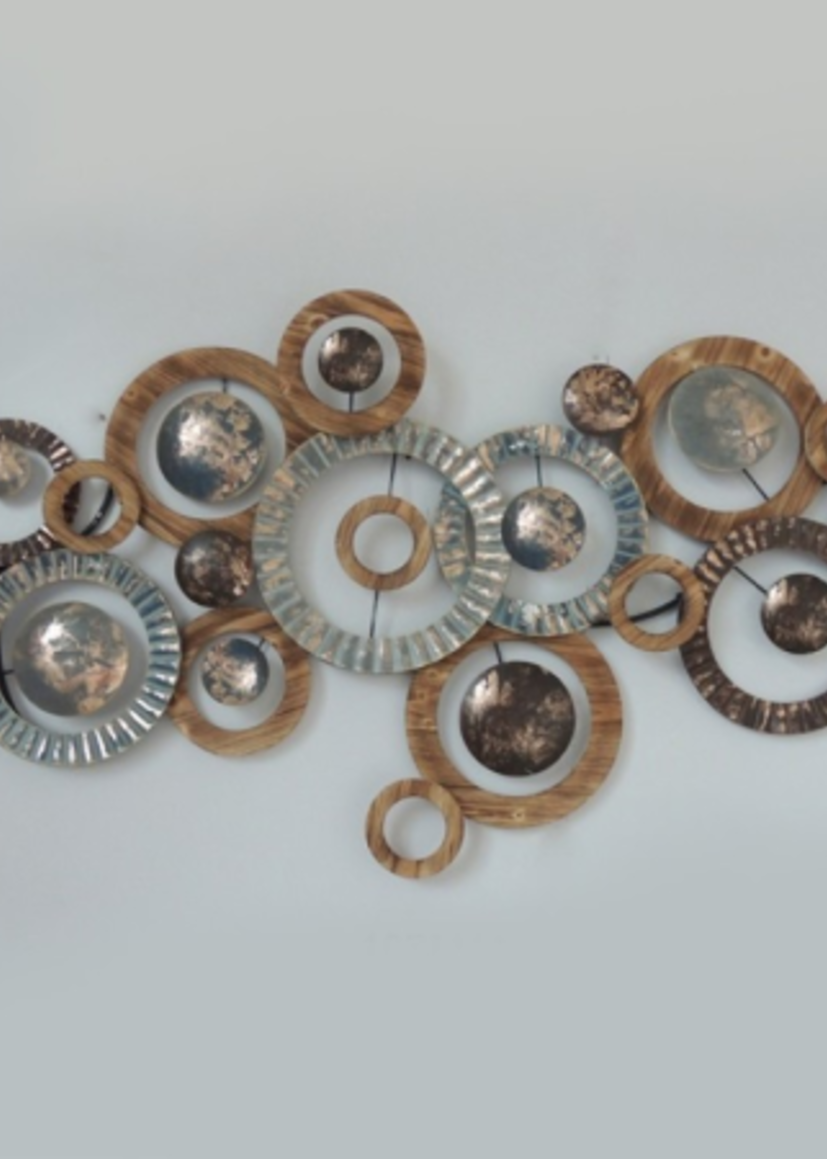 Metalen wanddecoratie metalen Univers