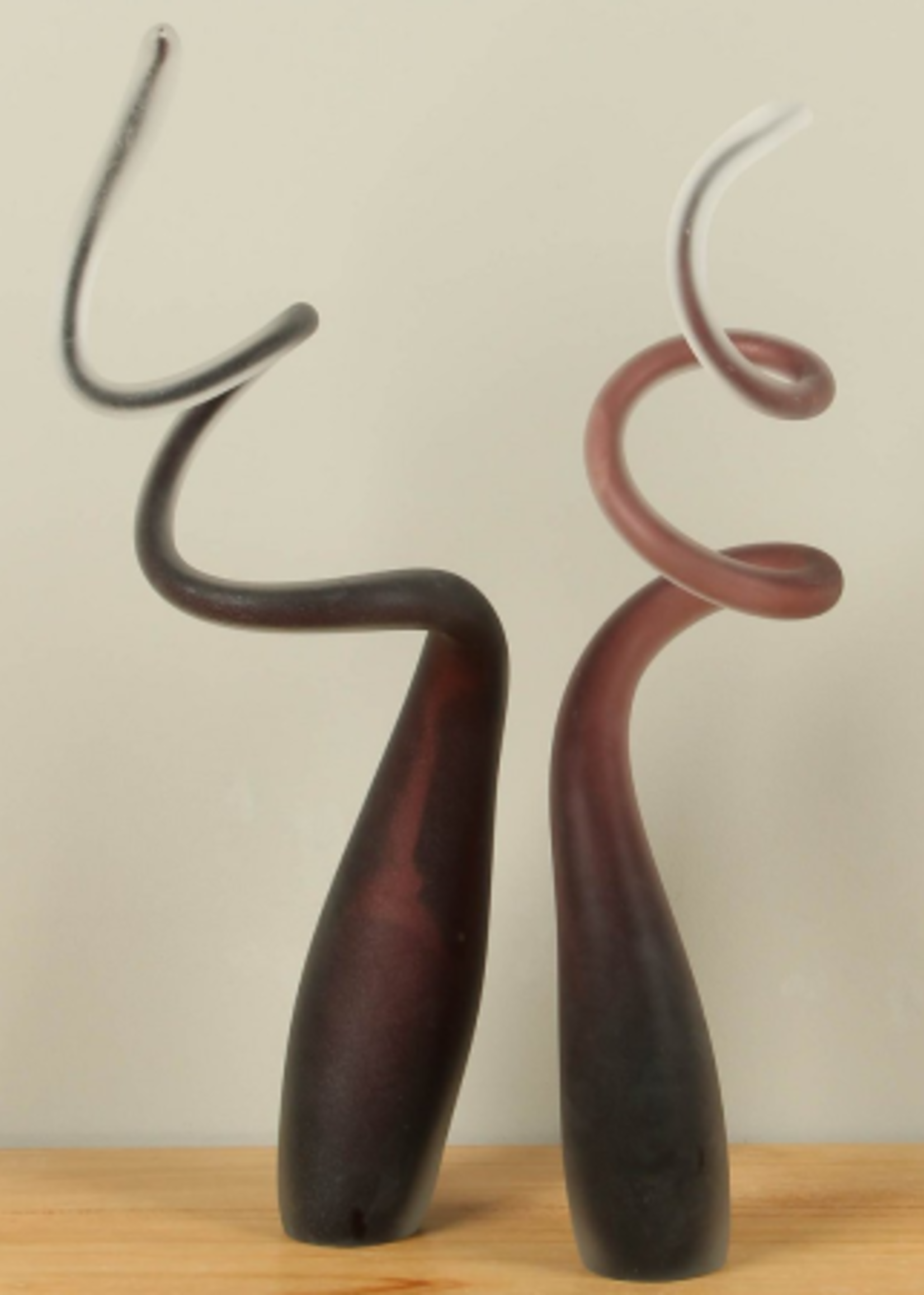 Glasdecoratie gematteerd