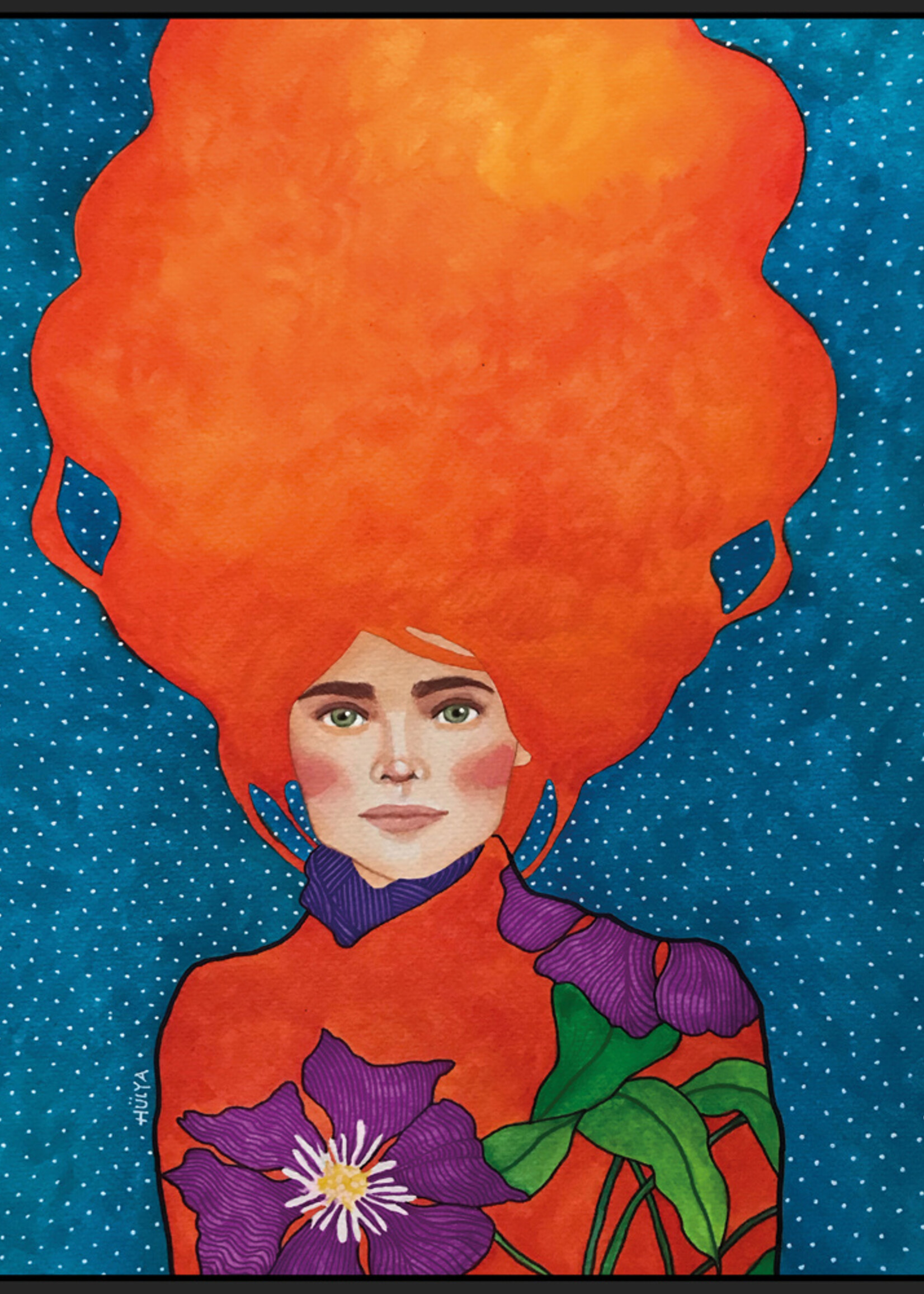 Wanddecoratie velvet decopanel  In spite