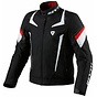black - red