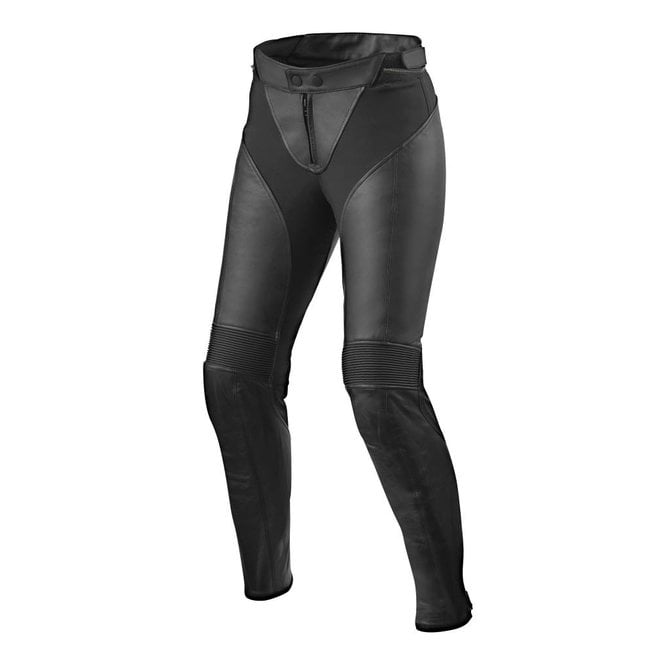 Vegan Leather Biker Trousers  Black  Manière De Voir