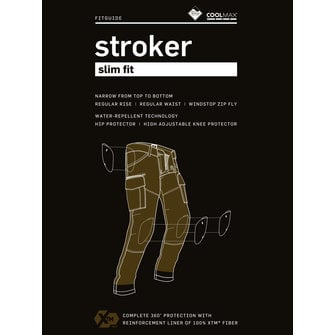 CARGO MEN STROKER CAMEL XTM PANTALONI MOTO CERTIFICATI JOHN DOE - Motorrace