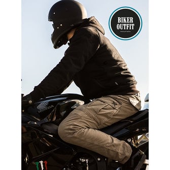 John Doe Regular Cargo Black XTM® Men Motorcycle Pants - 