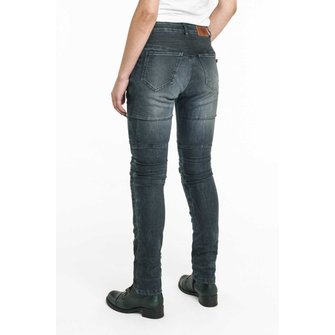 PANDO MOTO Rosie Navy Plain – Women's Slim-Fit, Motorcycle Jeans With  Cordura®_PM**D - English