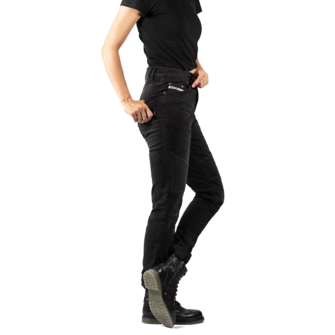 John Doe Betty Biker Jeans Black Used