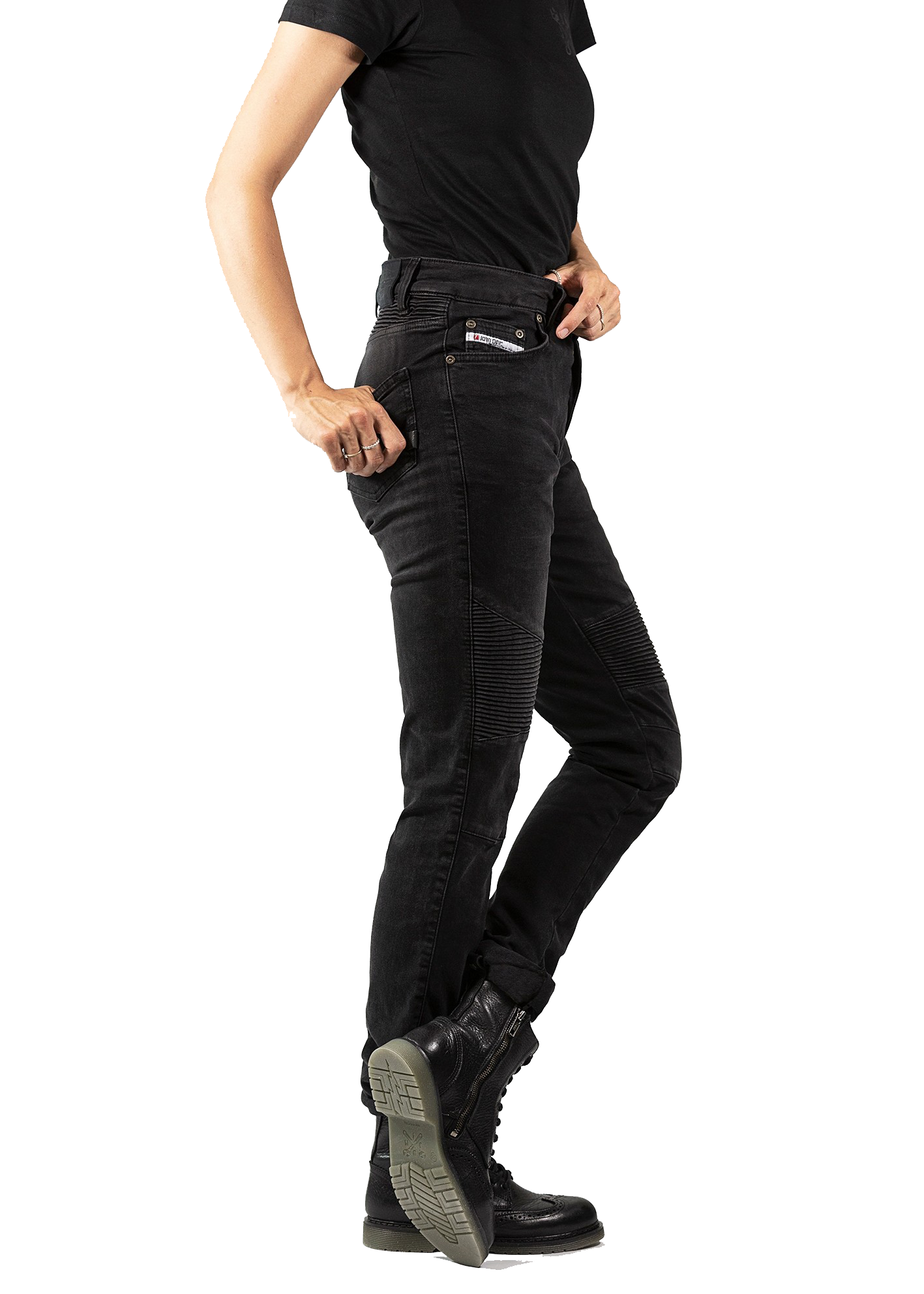 John Doe Betty Biker Jeans Black Used Motorcycle Jeans Biker Outfit - john doe online roblox john doe betty vintage slim jeans women