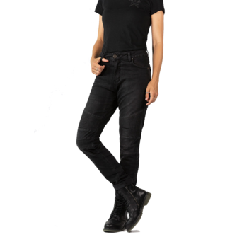 John Doe Betty Biker Jeans Black Used