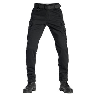 Pando Moto Titon WP Slim Black Motorcycle Trousers