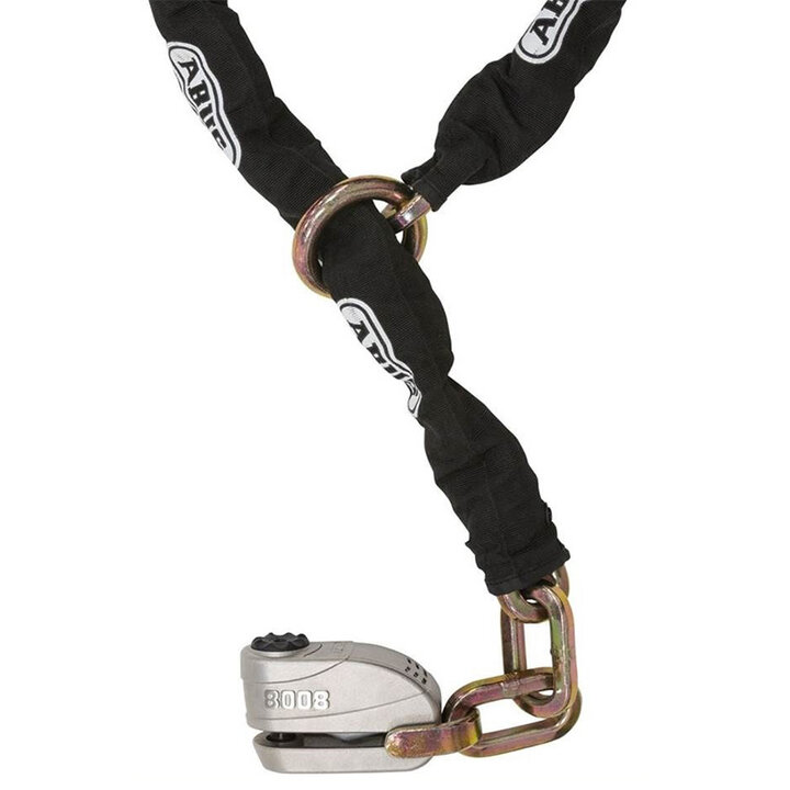 ABUS GRANIT Detecto X Plus 8008 ART4 Schijfremslot met Alarm + 12KS120