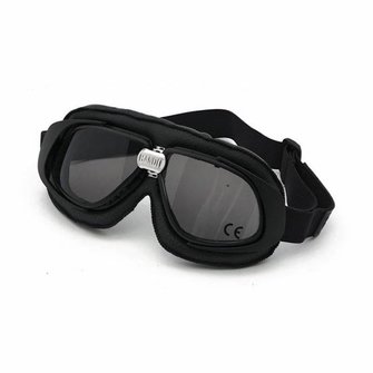 Bandit Classic Goggles Zwart Leer