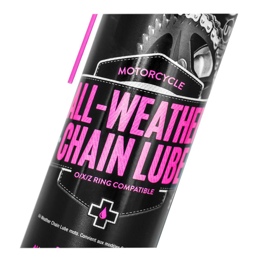 Mucoff AllWeather Chain Lube motor kettingspray Biker Outfit
