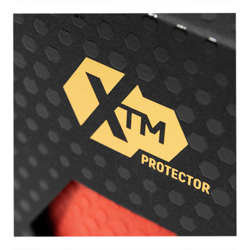 Motorcycle Protector Pad - Soft Viscoelastic Foam, 3D Protection, Low Profile For Under Clothing, Comfortable & Shock Absorbing