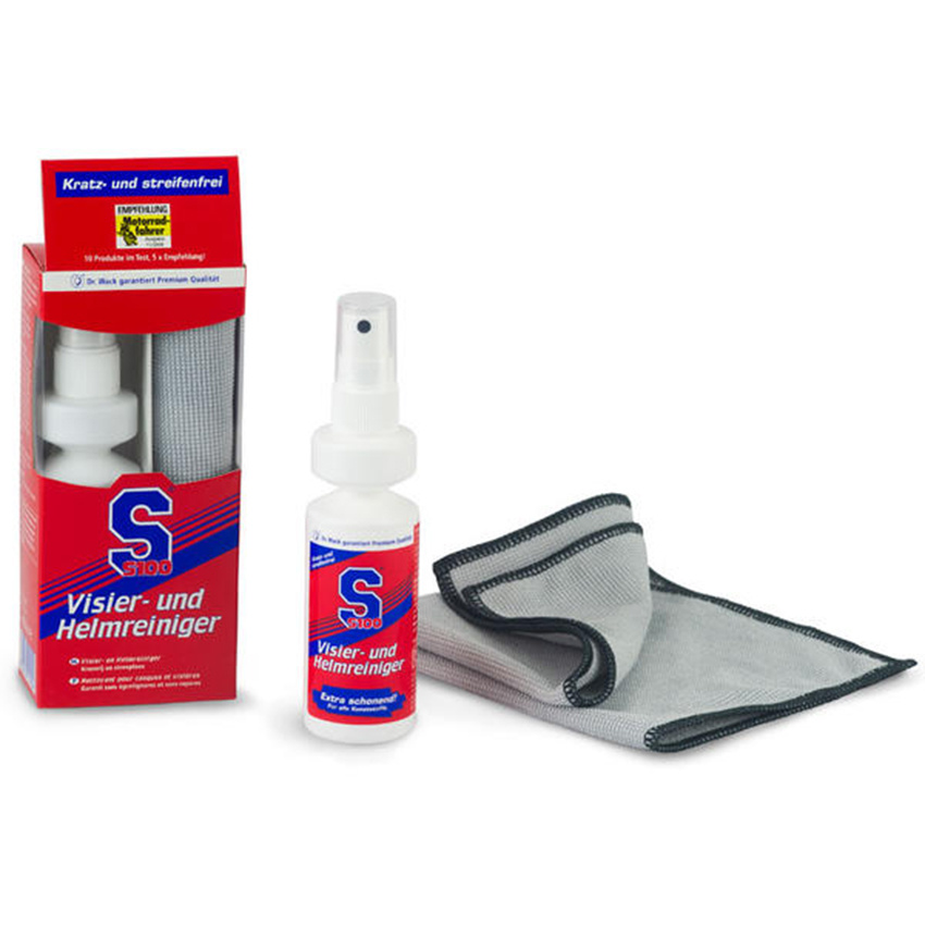 S100 Visor and helmet cleaner set Biker Outfit