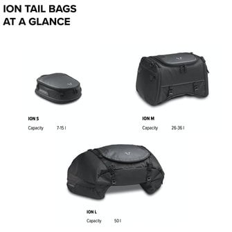 ION M tail bag for motorcycle - SW-MOTECH