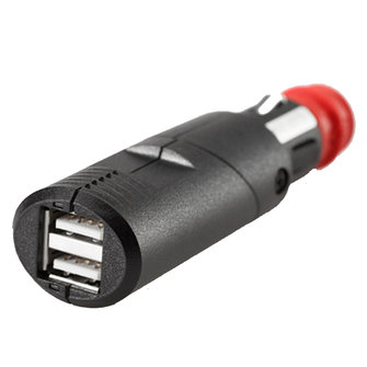 SW-Motech Double USB Adapter with Universal Plug