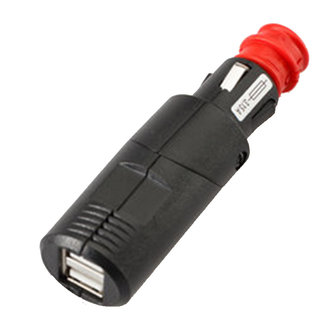 SW-Motech Double USB Adapter with Universal Plug