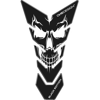 OneDesign Tank Pad Skull Black Edition