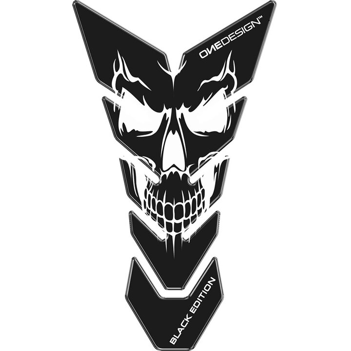 OneDesign Tank Pad Skull Black Edition