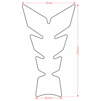 OneDesign Tank Pad Moon Print