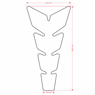 Tank Pad Soft Touch Slim