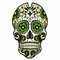Tank Pad Gold Skull
