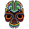 Tankpad Gold Skull