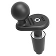 RAM Fork Stem Base With 1" Ball