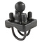 Double U-Bolt met Bal