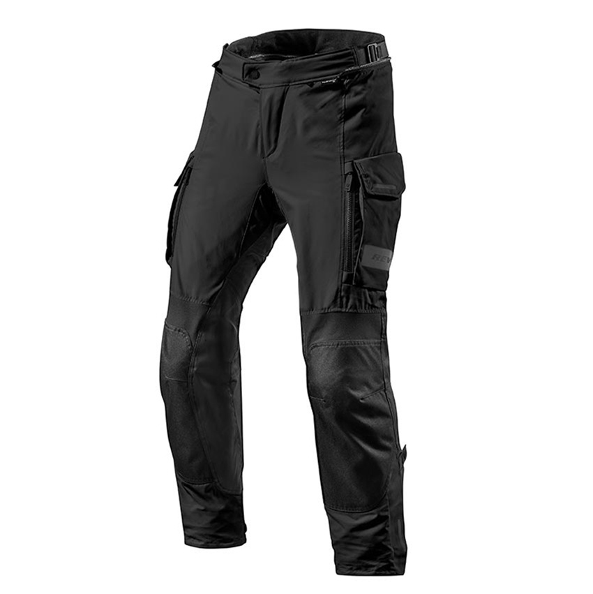 A photograph showing the featured Richa TG-1 leather trousers of this  motorcycle-gear review and which have received praise for their features by  our editorial expert team - Motorcycle Gear Hub